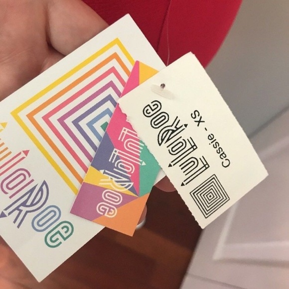 NWT LuLaRoe LLR‎ XS ColorBlock Cassie - Picture 5 of 7